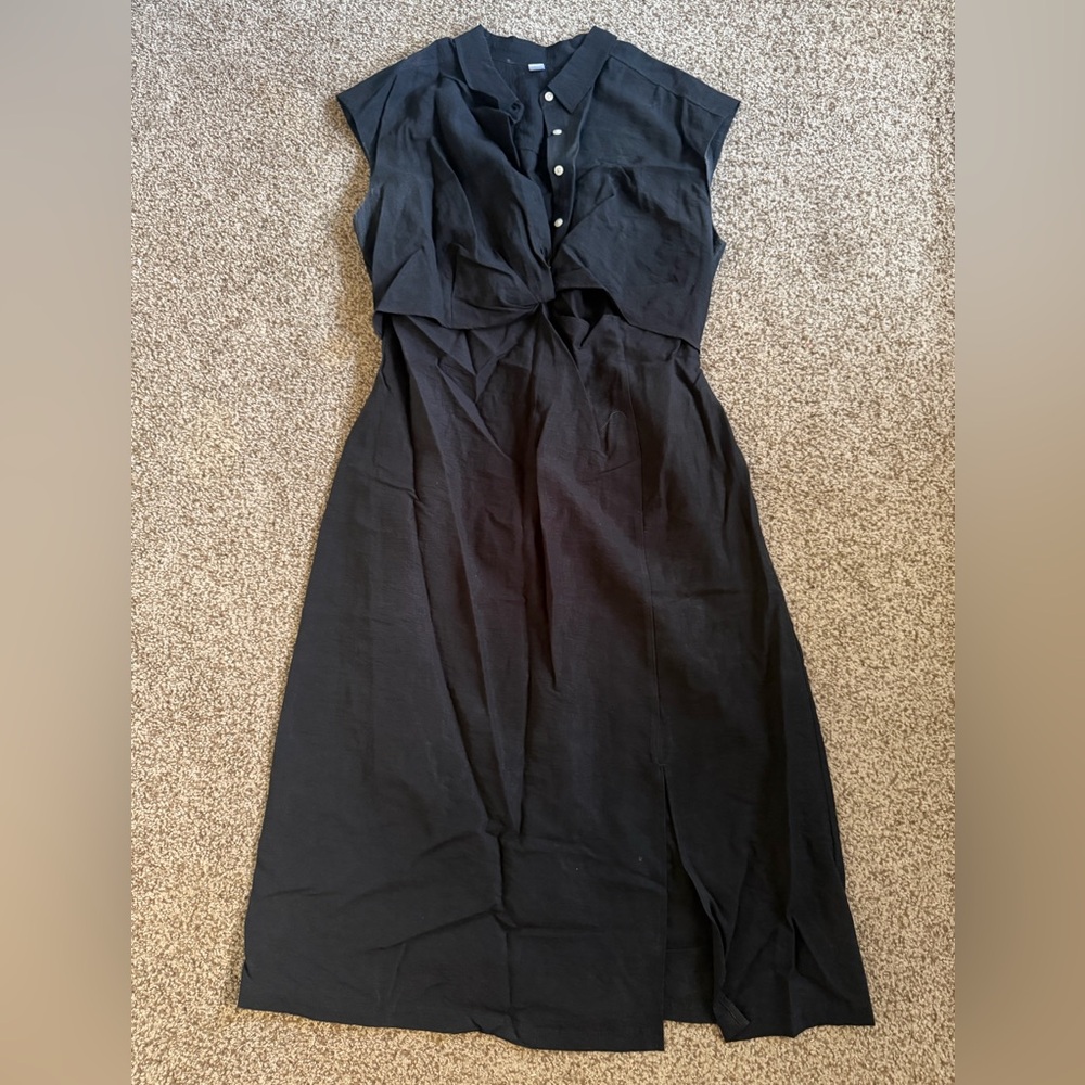 Old Navy Black Maxi Dress